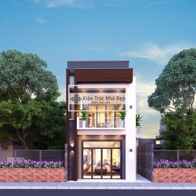 Nhà ở 2 tầng 3 phòng ngủ 6x15m