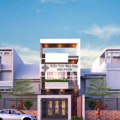 Nhà phố 2 tầng 3 phòng ngủ diện tích 5x19m