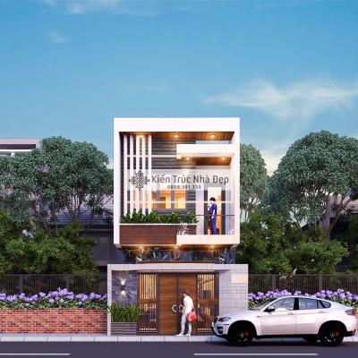 Nhà phố 5x20m 2 tầng có 3 phòng ngủ