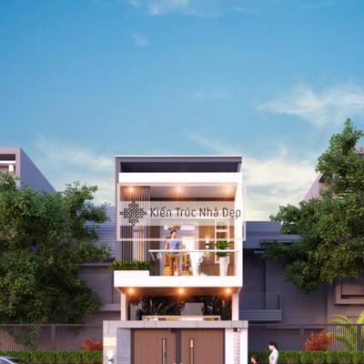 Mẫu nhà phố 5x15m 2 tầng 2 phòng ngủ