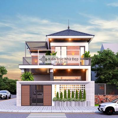 Nhà phố 8x20m 2 tầng 3 phòng ngủ