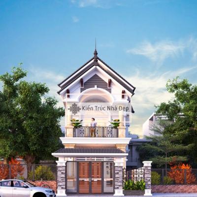 Nhà phố 2 tầng 6x19m 5 phòng ngủ mái Thái sang trọng