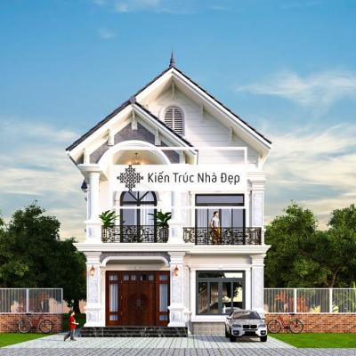 Nhà phố 2 tầng 10x22m 4 phòng ngủ