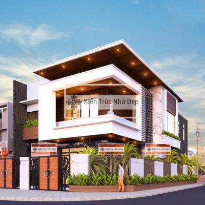 Mẫu nhà phố 2 tầng 4 phòng ngủ 11x15m