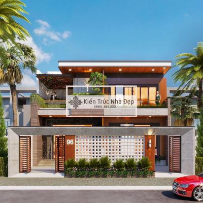 Nhà phố 2 tầng 3 phòng ngủ 9x11m