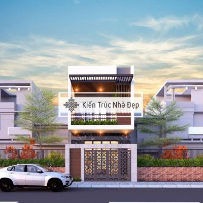 Nhà phố 2 tầng 3 phòng ngủ 4x20m