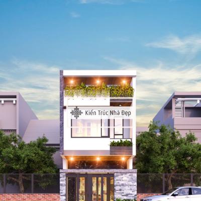 Nhà phố 2 tầng 1 tum 5x17m 3 phòng ngủ