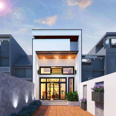 Mẫu nhà 2 tầng 6x23m có 3 phòng ngủ đẹp, hiện đại và tiện nghi