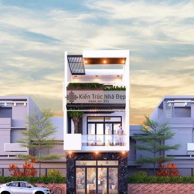 Nhà phố 3 tầng 5x21m 3 phòng ngủ