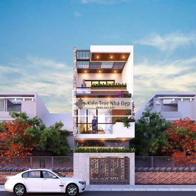 Nhà phố 3 tầng 5x17m 3 phòng ngủ