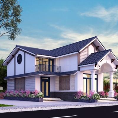 Mẫu nhà phố 2 tầng có lửng 7x12m đẹp