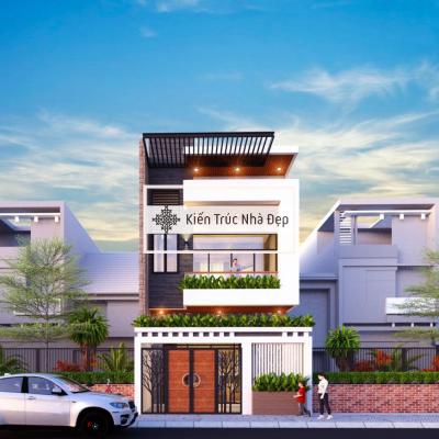 Mẫu Nhà Phố 2 Tầng 6x26m 3 Phòng Ngủ