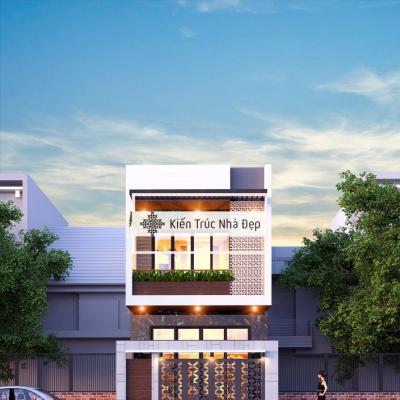 Mẫu Nhà Phố 2 Tầng 5x16m 3 Phòng Ngủ