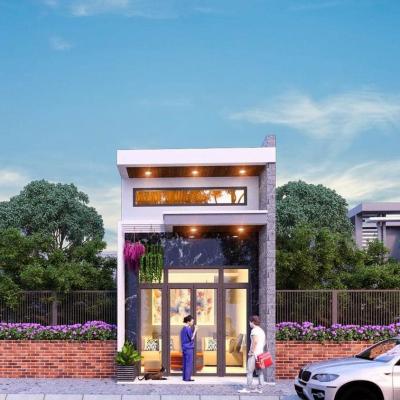 Mẫu Nhà Phố 2 Tầng 4x17m 3 Phòng Ngủ