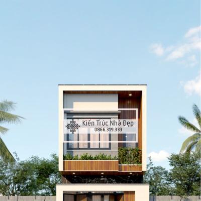 Nhà Phố 2 Tầng 5x20m 3 Phòng Ngủ Tối Giản