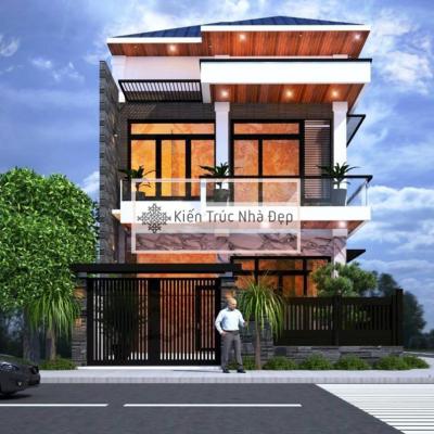 Nhà phố 2 tầng 3 phòng ngủ 6x20m