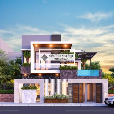 Nhà phố 2 tầng 4 phòng ngủ 10x15m