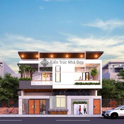 Nhà phố 2 tầng 4 phòng ngủ 9x13m