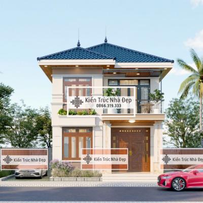 Nhà phố 2 tầng 4 phòng ngủ 8x13m