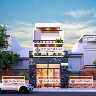 Nhà phố 3 tầng 4 phòng ngủ 5x18m