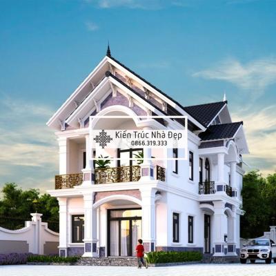 Nhà phố 2 tầng mái thái 3 phòng ngủ 6x18m