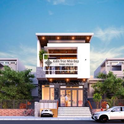 Nhà phố 2 tầng 1 hầm 4 phòng ngủ 6x15m