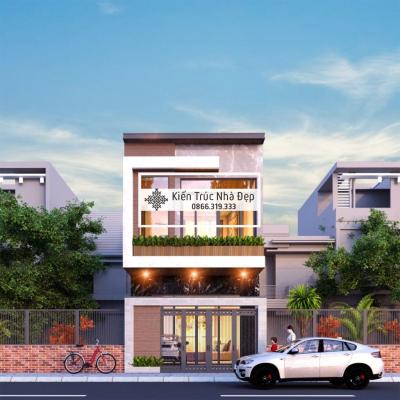 Nhà ở 2 tầng 3 phòng ngủ diện tích 5x16m