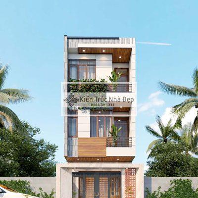 Nhà phố 3 tầng 5x19m 3 phòng ngủ