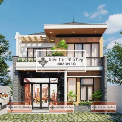 Nhà phố 2 tầng 3 phòng ngủ 8x11m