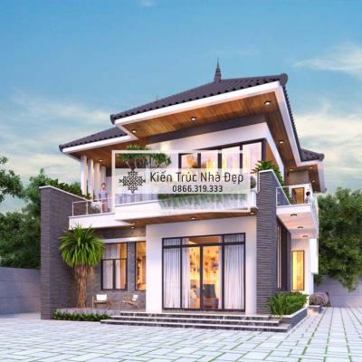 Nhà phố 2 tầng 4 phòng ngủ 8x17m