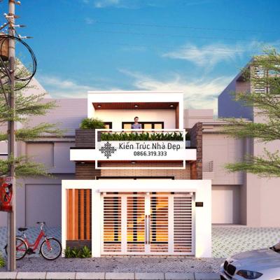 Nhà ở 2 tầng 3 phòng ngủ 5x18m