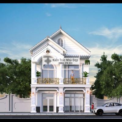 Nhà phố 2 tầng 6 phòng ngủ 9x29m