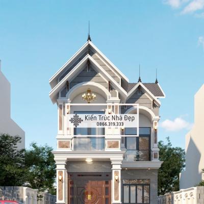 Nhà phố 2 tầng 4 phòng ngủ 7x14m