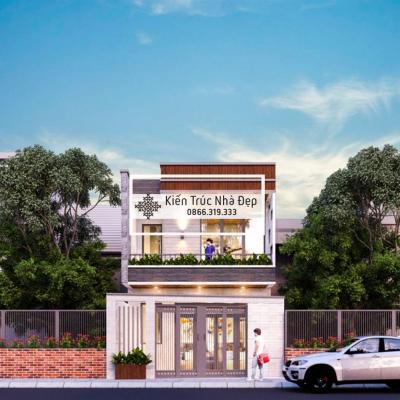 Nhà 2 tầng 3 phòng ngủ 6x13m