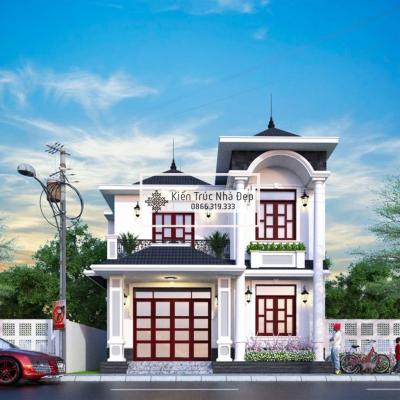 Nhà phố 2 tầng 4 phòng ngủ 10x12m