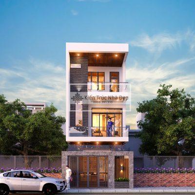 Nhà phố 3 tầng 5x20m 3 phòng ngủ