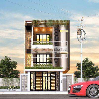 Nhà phố 3 tầng 7x26m 4 phòng ngủ