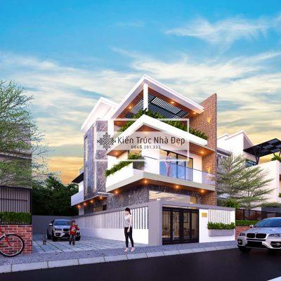 Nhà phố 3 tầng 7x16m 2 phòng ngủ