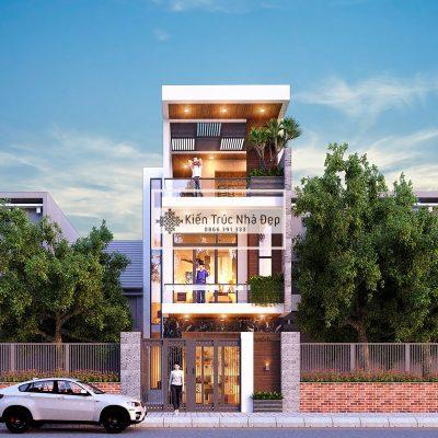 Mẫu nhà phố 3 tầng 6x17m 3 phòng ngủ