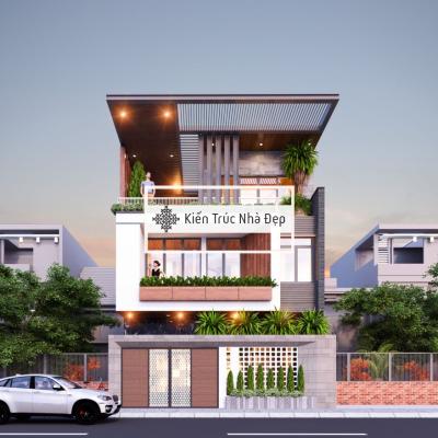 Nhà phố 3 tầng 8.5 x12m – 4 phòng ngủ