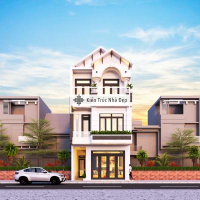 Nhà phố 3 tầng 6x15m 3 phòng ngủ