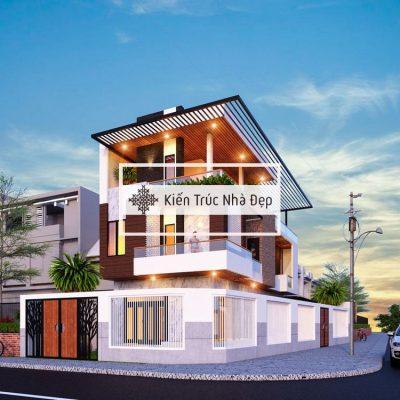 Mẫu nhà phố 3 tầng 7mx16m 4 phòng ngủ