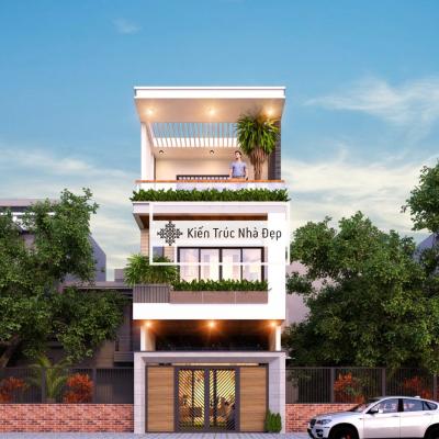 Nhà Phố hiện đại 3 Tầng 5x20m