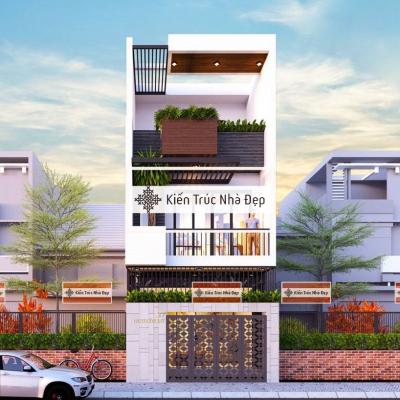 Nhà phố 3 tầng 1 tum 5x15m 3 phòng ngủ