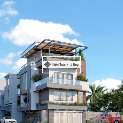 Nhà ở kết hợp kinh doanh 3 tầng 1 lửng 3 phòng ngủ 6,5x14m