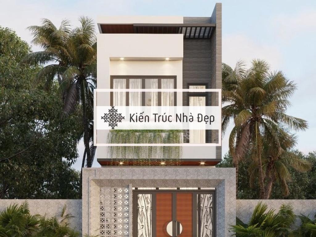 Mẫu nhà phố 2 tầng 4×19 3 phòng ngủ