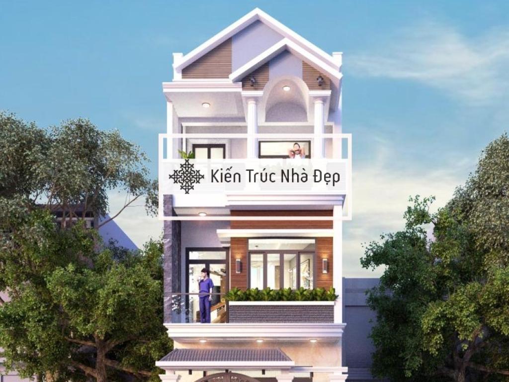 Nhà phố 3 tầng 5x20m x 3 phòng ngủ