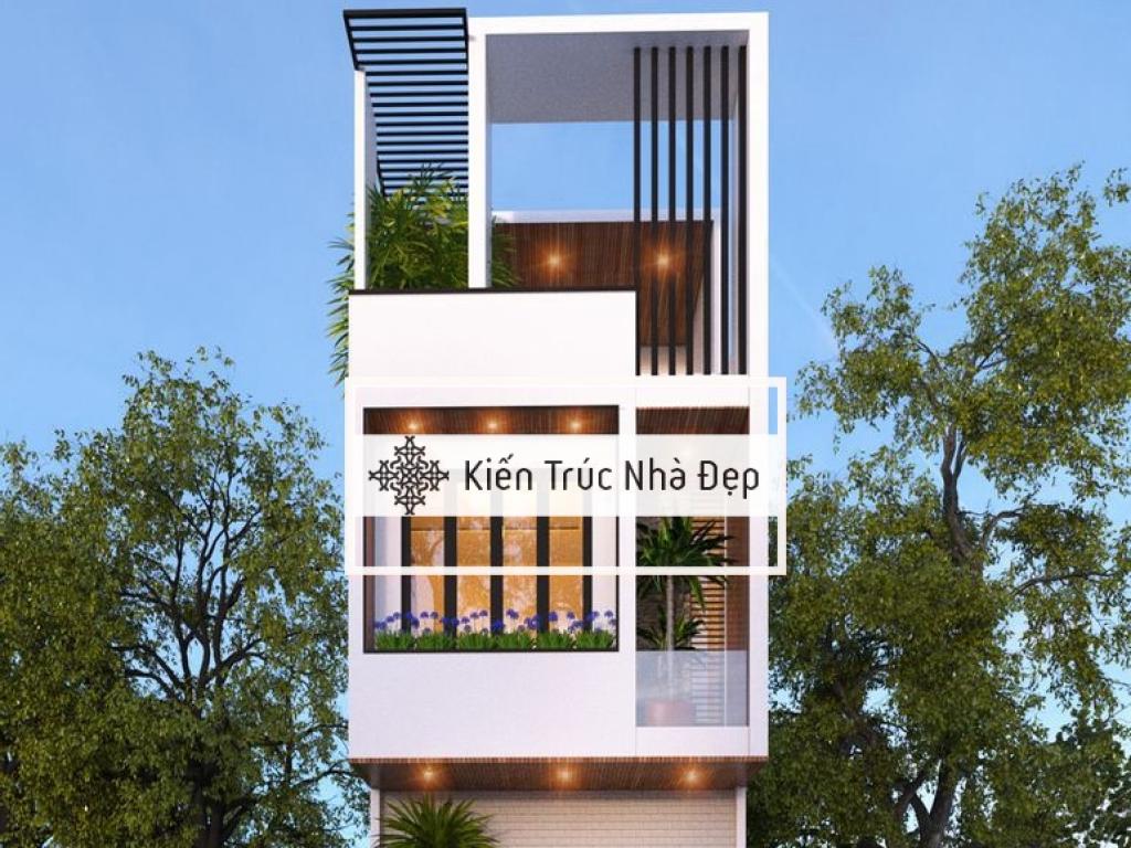 Nhà phố hiện đại 3 tầng 5x21m 3 phòng ngủ
