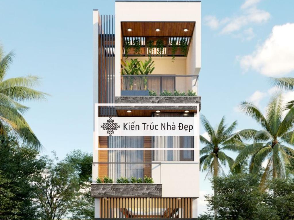 Nhà phố hiện đại 3 tầng 3 phòng ngủ 4x18m