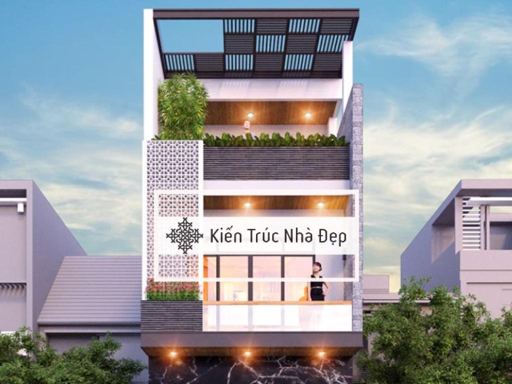 Mẫu nhà phố 3 tầng 3 phòng ngủ 5mx18